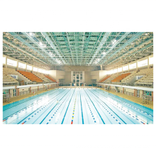 Toit en verre de dinde extérieure en aluminium Polycarbonate de la piscine couvercle de toiture avec structure de cadre en acier